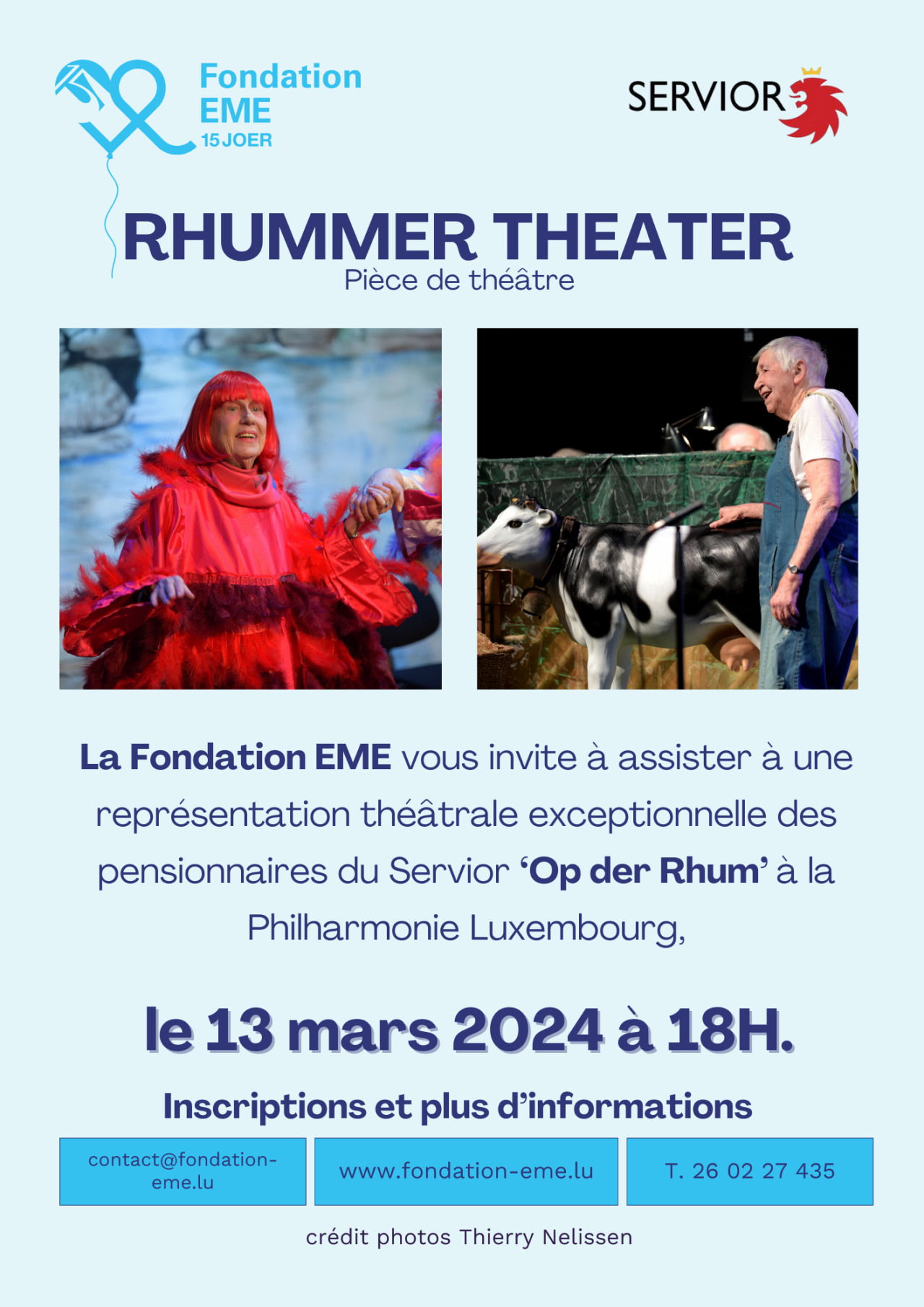 Invitation au Rhummer Theater 